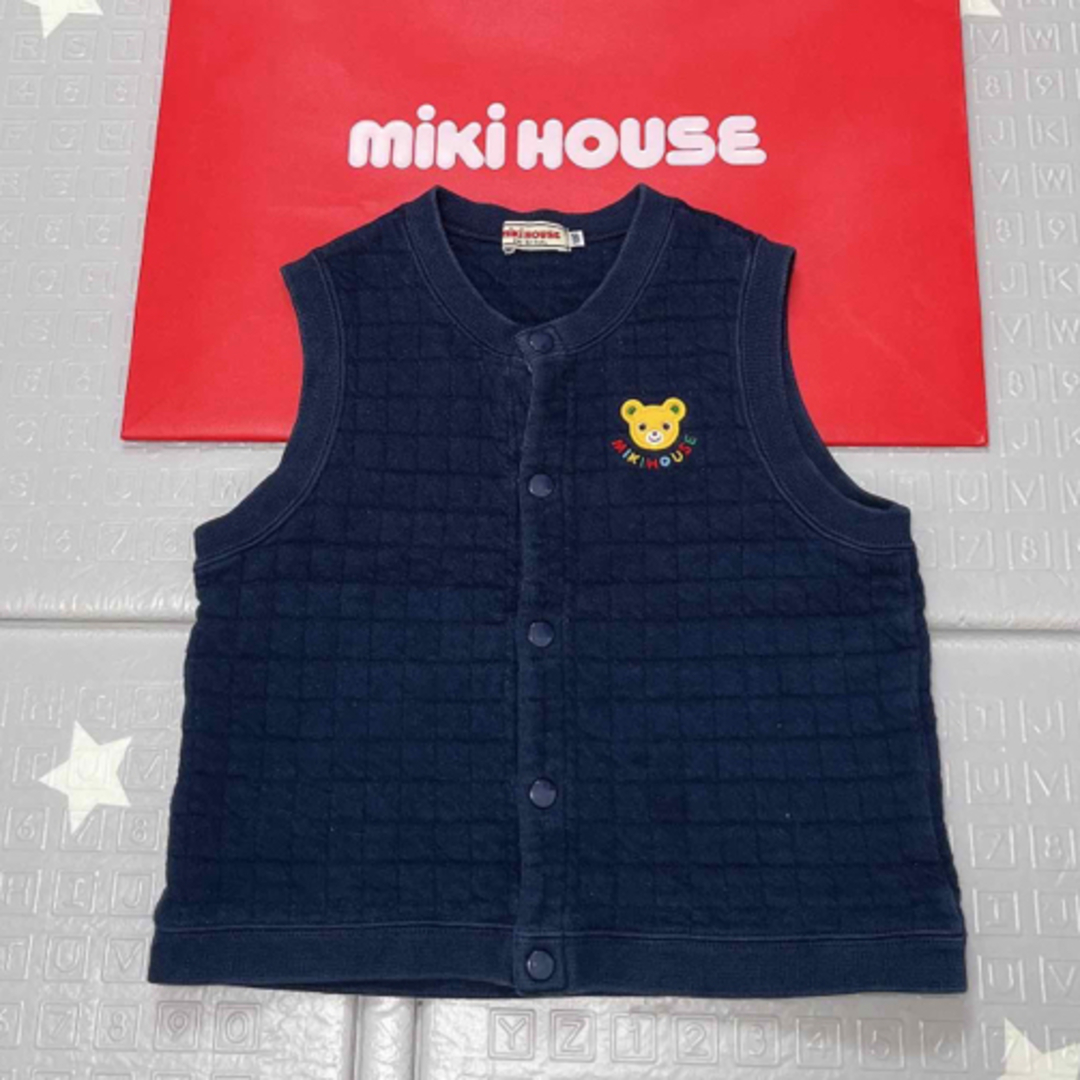 mikihouse(ミキハウス)のミキハウス ベスト 100 キッズ/ベビー/マタニティのキッズ服男の子用(90cm~)(ジャケット/上着)の商品写真