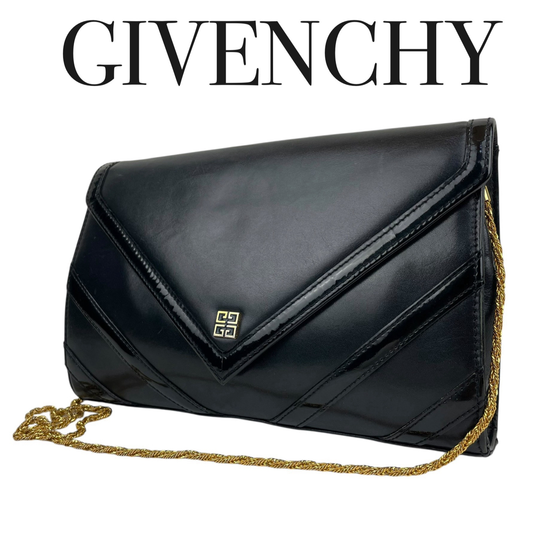 【福袋セール】の商品 GIVENCHY】ジバンシー2wayクラッチバッグショルダーバッグ黒 バッグ