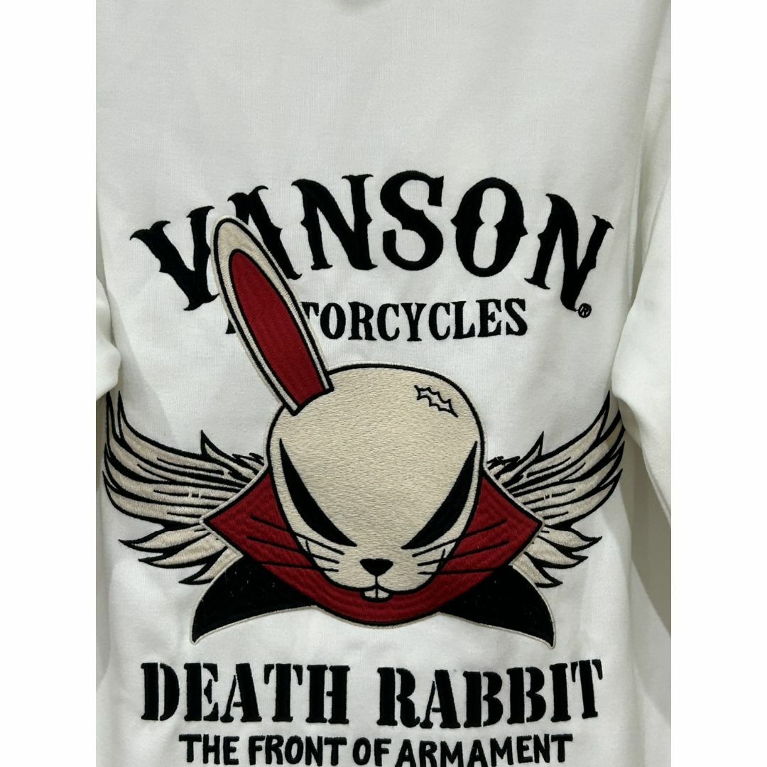 VANSON - ＊VANSON×デスラビット 刺繍 うさ耳 脱着 ジップ