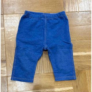 ユニクロ(UNIQLO)のユニクロ 7分丈 レギンスパンツ 90cm(パンツ/スパッツ)