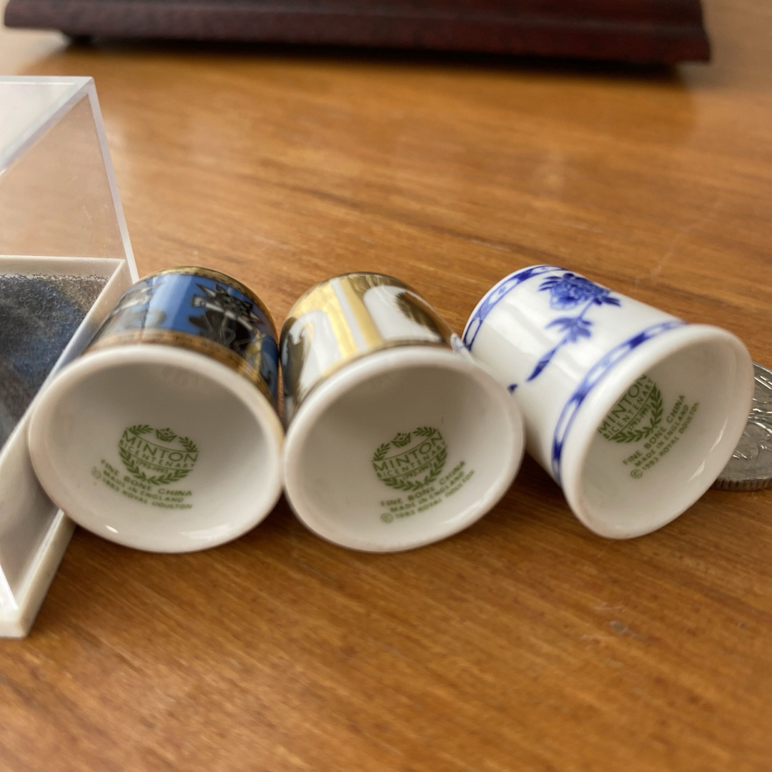 MINTON - 【sold】200周年記念 フルセット ミントン シンブル
