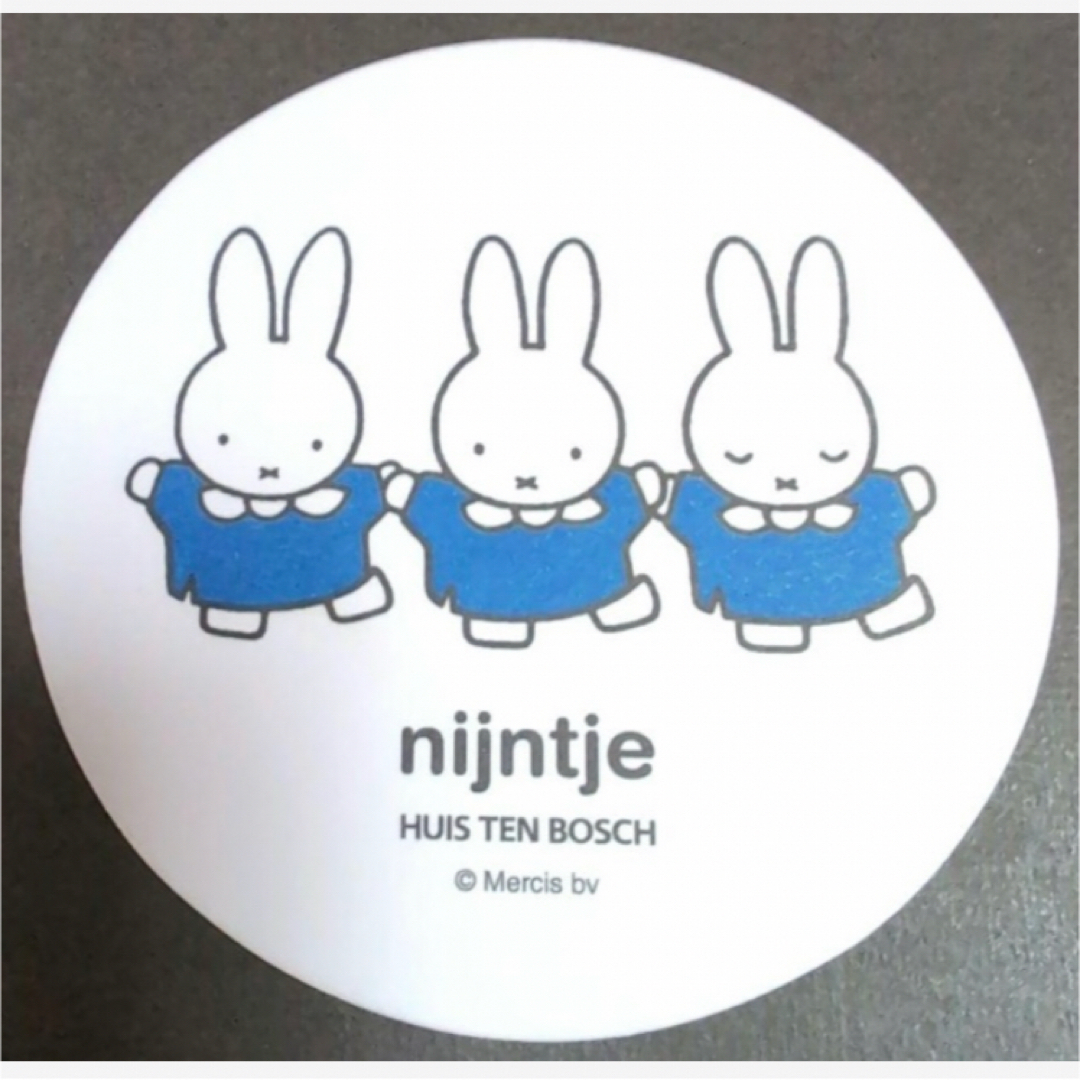 miffy(ミッフィー)の【新品】ハウステンボス ナインチェカフェ ミッフィー キッチンカー コースター エンタメ/ホビーのおもちゃ/ぬいぐるみ(キャラクターグッズ)の商品写真