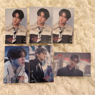 チャンビン Stray Kids FC限定くじ ステッカー 6枚セット(アイドルグッズ)