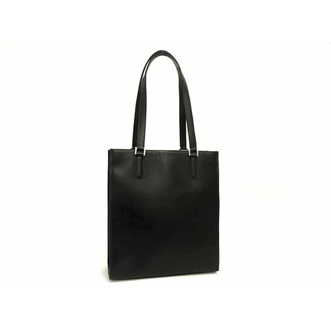 ■新品同様■ BLUE SINCERE ブルーシンシア レザー トートバッグ ショルダー 肩掛け レディース ブラック系 BJ7161