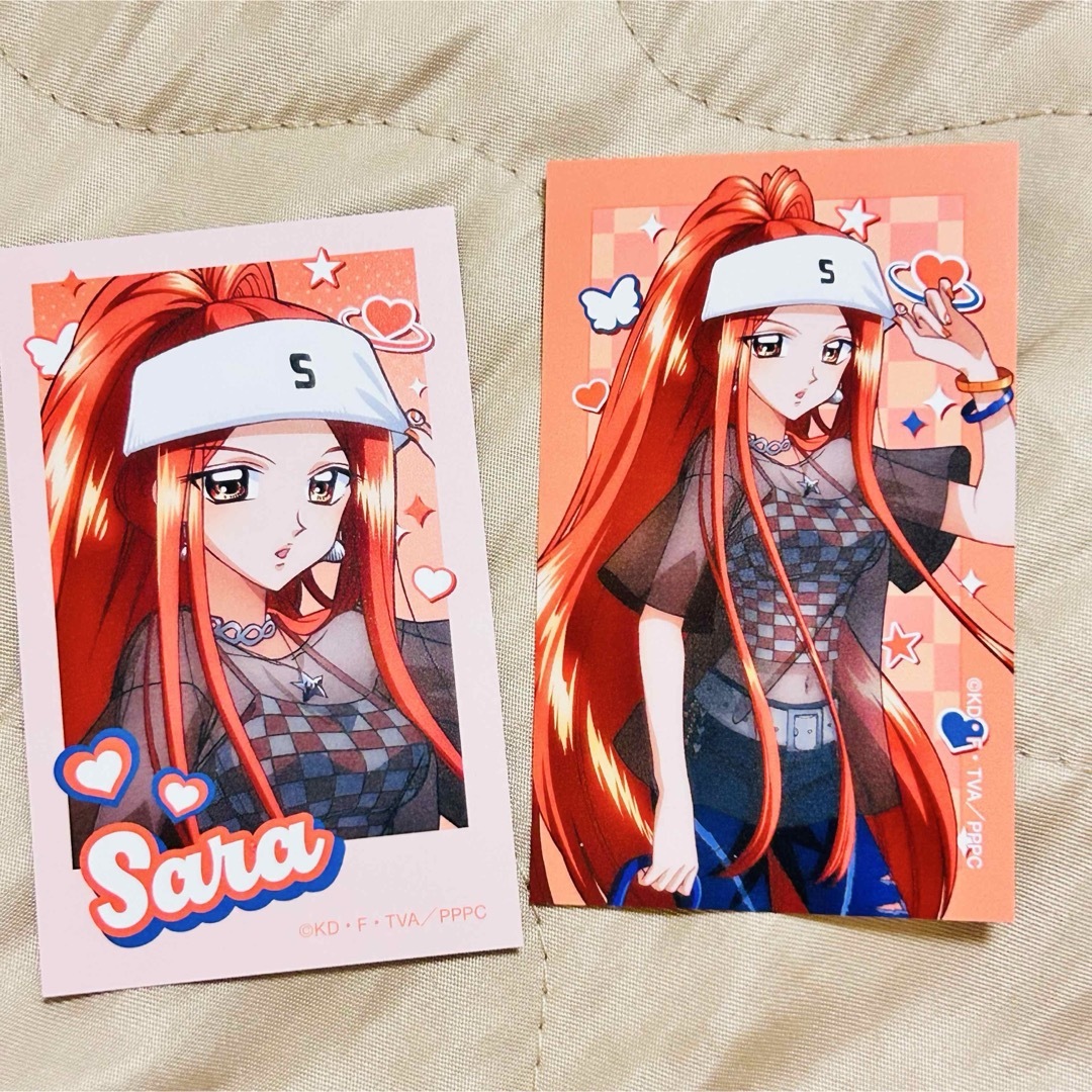 新品ぴちぴちピッチ 紗羅 イラストカード 2種 エンタメ/ホビーのおもちゃ/ぬいぐるみ(キャラクターグッズ)の商品写真