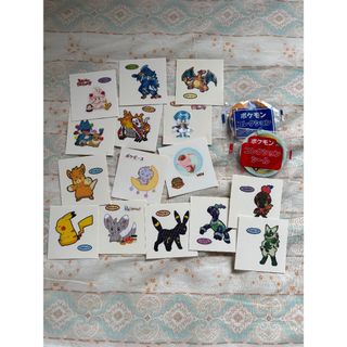 【ポケモンパン＆ヌードル】おまけシール 17枚セット／バラ売り不可(その他)