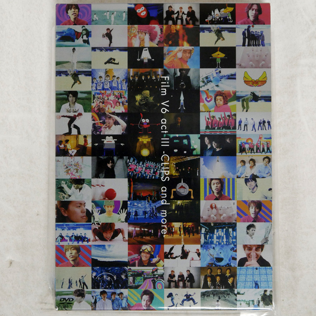 国内盤 V6/V6FILM V6 ACT 3-CLIPS AND MORE/エイベックス AVBD-91083 DVD □ エンタメ/ホビーのDVD/ブルーレイ(その他)の商品写真