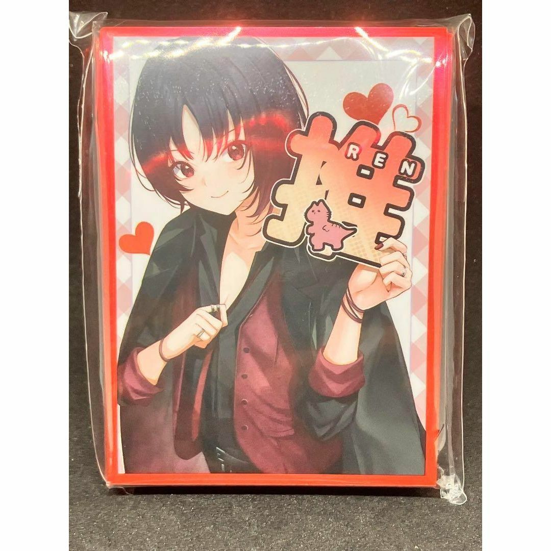 如月れん カードスリーブ ぶいすぽっ! 推し エンタメ/ホビーのトレーディングカード(カードサプライ/アクセサリ)の商品写真