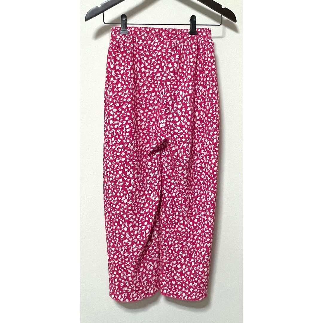 ZARA KIDS(ザラキッズ)のZARA KIDS フラワー プリント ワイド パンツ 150 152  キッズ/ベビー/マタニティのキッズ服女の子用(90cm~)(パンツ/スパッツ)の商品写真