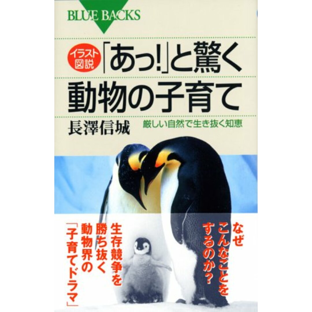 イラスト図説「あっ!」と驚く動物の子育て―厳しい自然で生き抜く知恵 (ブルーバックス)/長澤 信城 エンタメ/ホビーの本(科学/技術)の商品写真