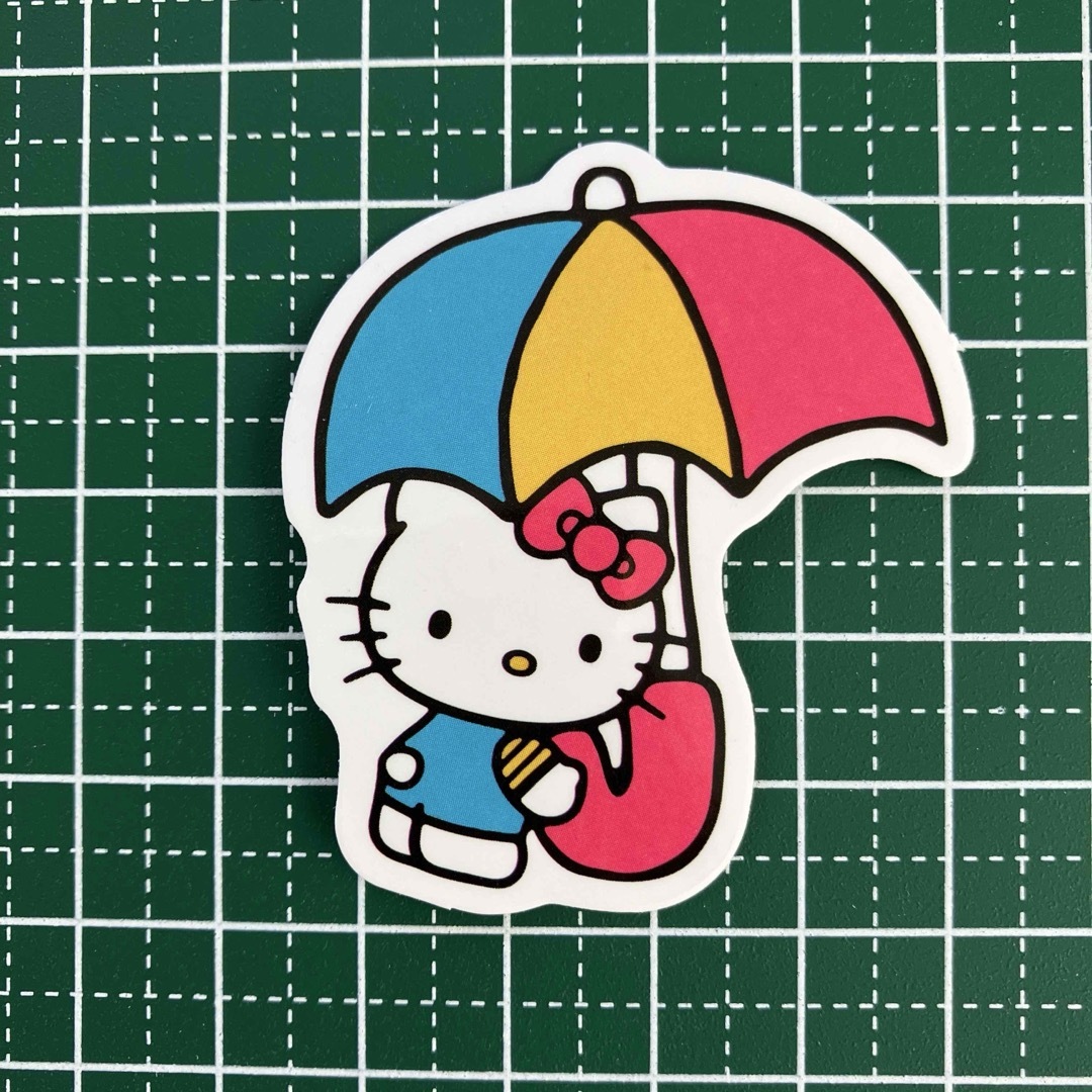 防水ステッカー サンリオ ハローキティ 傘 人気 エンタメ/ホビーのおもちゃ/ぬいぐるみ(キャラクターグッズ)の商品写真