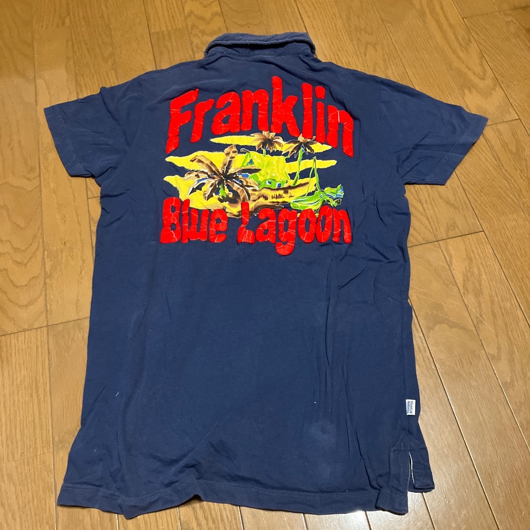 FRANKLIN&MARSHALL - FRANKLIN MARSHALL ネイビー ポロシャツ