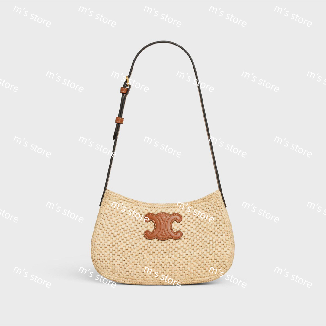 CELINE(セリーヌ)の新品 定価以下 CELINE セリーヌ ミディアム ティリー バッグ トリオンフ レディースのバッグ(ハンドバッグ)の商品写真