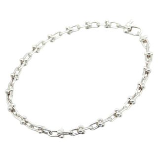 ティファニー(Tiffany & Co.)の美品 ティファニー ハードウェア マイクロ リンク ブレスレット SV925 シルバー レディース TIFFANY&Co. 【1-0209755】(ブレスレット/バングル)