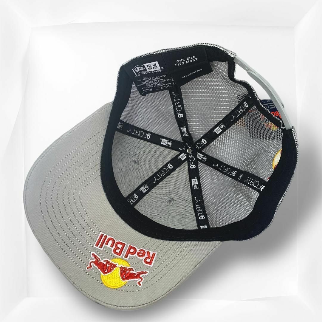 REDBULL × NEWERA キャップ 帽子 スナップバック グレー メンズ NEW ERA - REDBULL × NEWERA キャップ 帽子 スナップバック