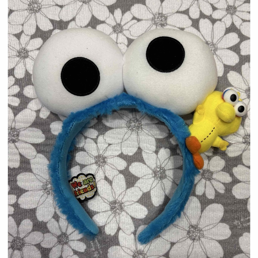 USJ(ユニバーサルスタジオジャパン)のUSJカチューシャ クッキーモンスター エンタメ/ホビーのおもちゃ/ぬいぐるみ(キャラクターグッズ)の商品写真