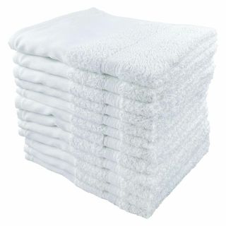 泉州タオル(Sensyu Towel) 使いやすい普通の白タオル(平地つき) 1(タオル/バス用品)