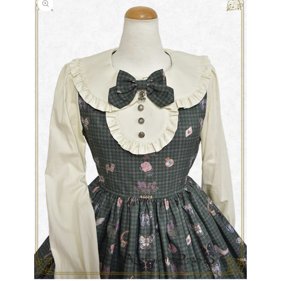 ALICE and the PIRATES(アリスアンドザパイレーツ)のDual face～phantom and truth～柄ワンピース　 レディースのワンピース(ひざ丈ワンピース)の商品写真