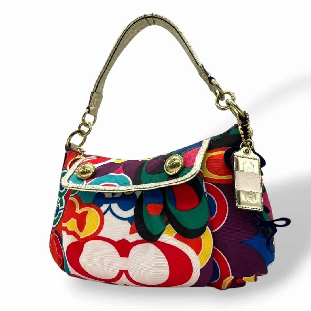 美品　coach コーチ　ハンドバッグ　グラフィティ　グルービー　s31 肩掛け