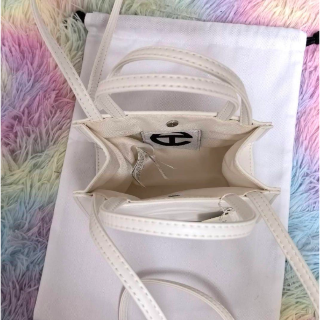 Telfar テルファー ショルダーバッグ ホワイト Sサイズの通販 by