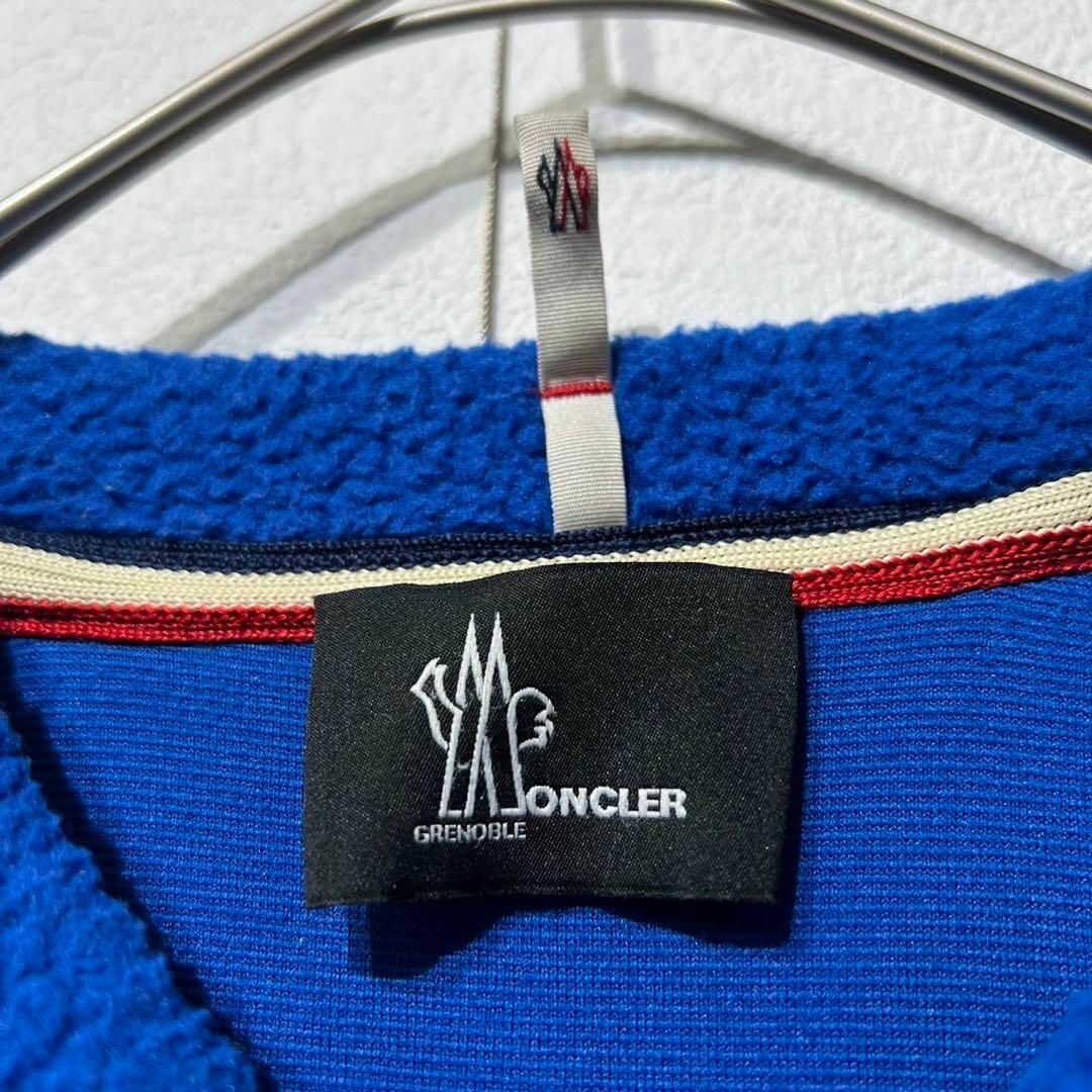 MONCLER(モンクレール)の希少 美品 モンクレール グルノーブル クルーネック フリース スウェットシャツ メンズのトップス(ニット/セーター)の商品写真
