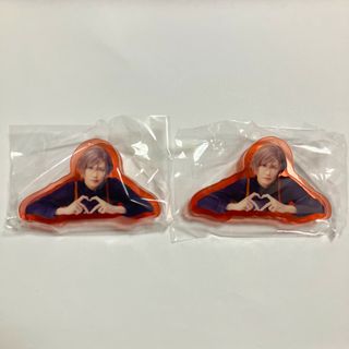 エーステ　カプセルトイ アクリルクリップ 摂津万里 2点セット(その他)
