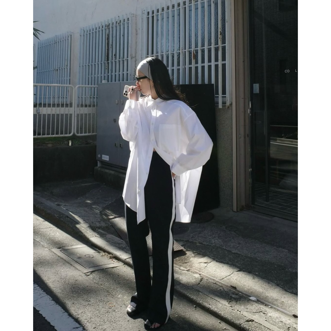 CLANE - CLANE HIGH WAIST SIDE LINE PANTSの通販 by pinokio