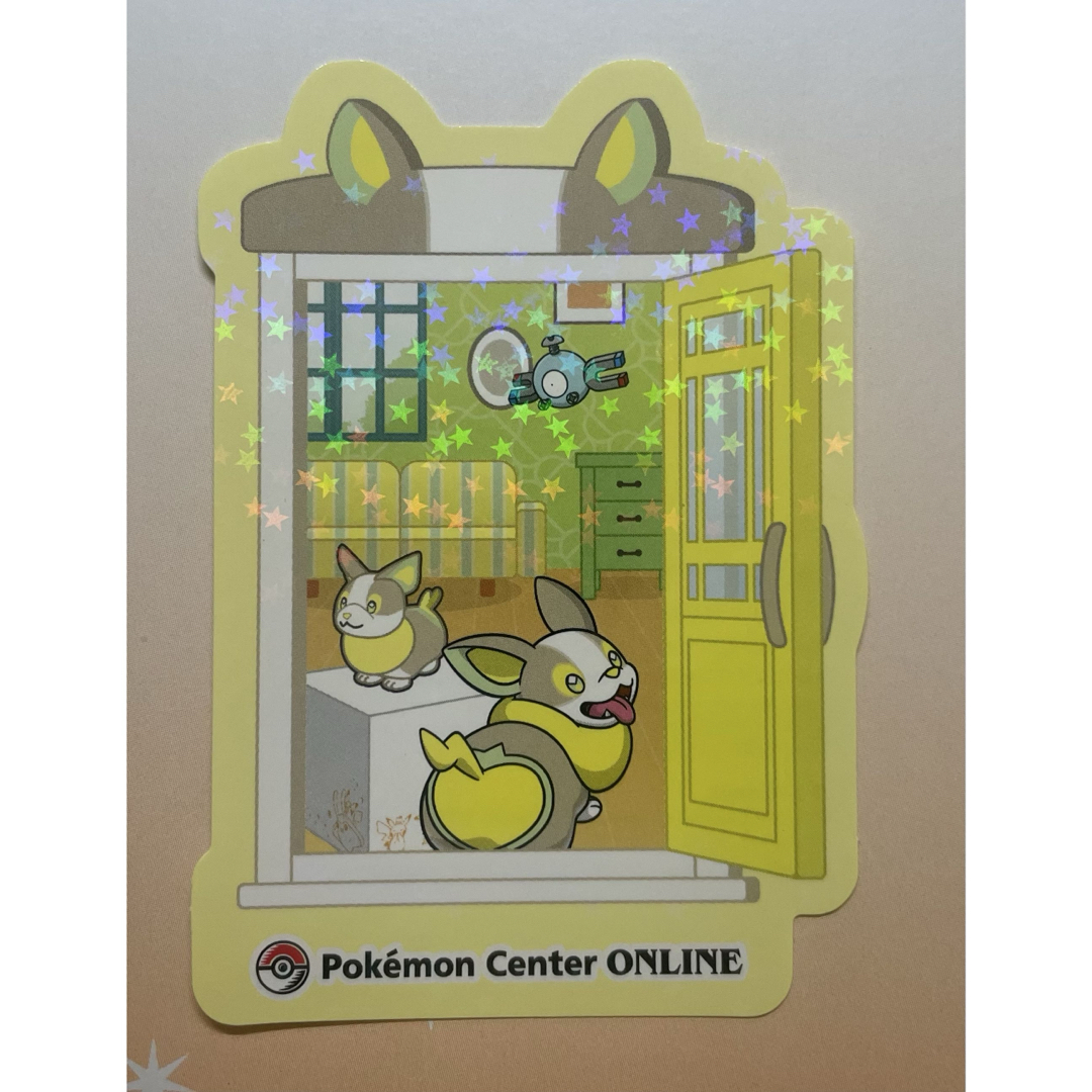 ポケモン ステッカー ピカチュウ賞 ワンパチ 当選品 エンタメ/ホビーのおもちゃ/ぬいぐるみ(キャラクターグッズ)の商品写真