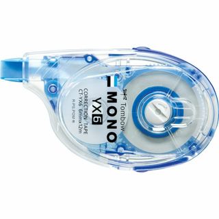 トンボ鉛筆 修正テープ 6mm MONO モノ YX (安定感のあるフラットボデ(その他)