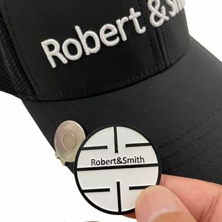 [Robert&Smith] ゴルフ マーカー ハットクリップ マグネット付 大