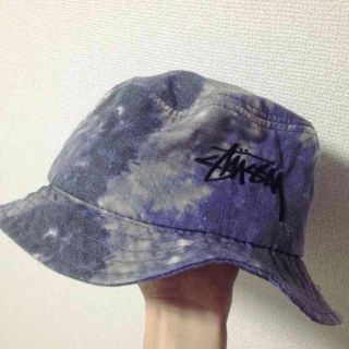 ステューシー(STUSSY)のstussy タイダイ柄ハット(ハット)