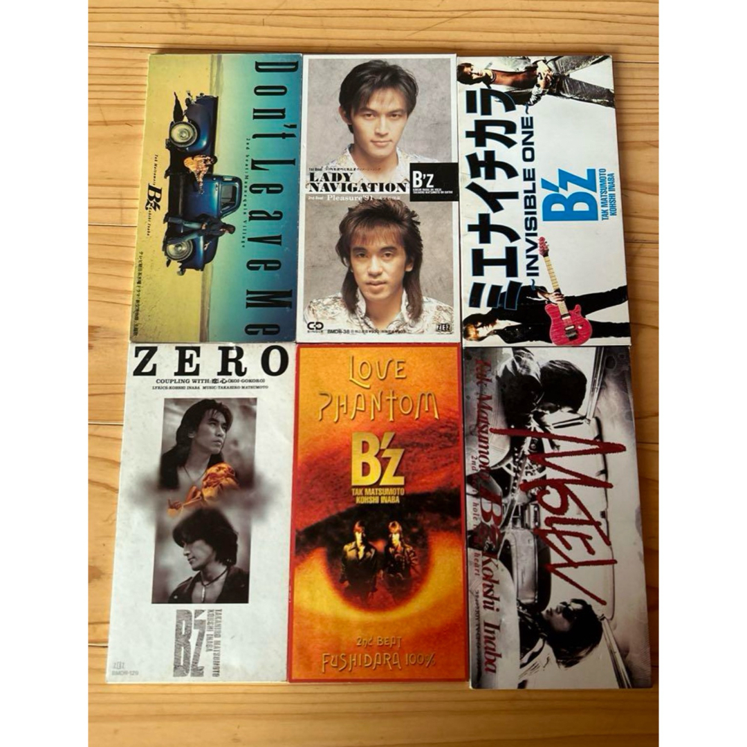 B'z シングル 8cm CD まとめ売り 6枚 エンタメ/ホビーのCD(ポップス/ロック(邦楽))の商品写真