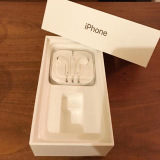 アップル(Apple)の正規品 iphone イヤホン꒰ ´͈ω`͈꒱(ヘッドフォン/イヤフォン)