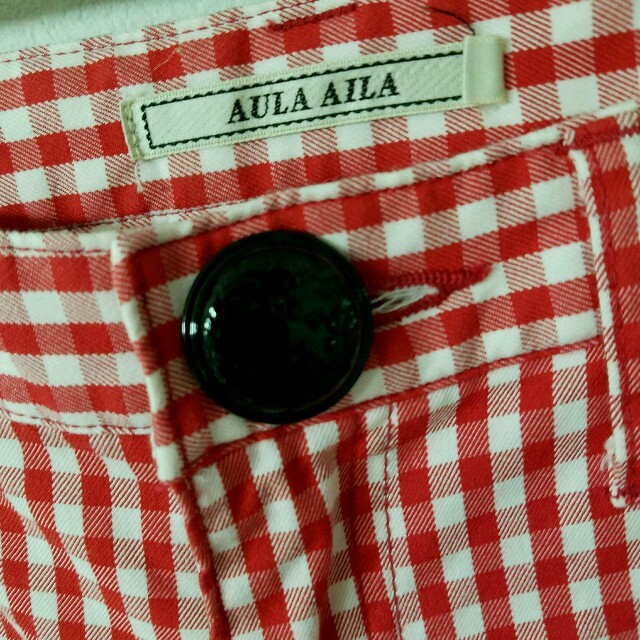 AULA AILA(アウラアイラ)のアウラアイラ♡ギンガムチェックパンツ レディースのパンツ(カジュアルパンツ)の商品写真