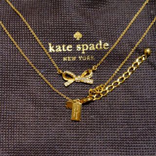 ケイトスペードニューヨーク(kate spade new york)のケイトスペードリボンネックレス(ネックレス)