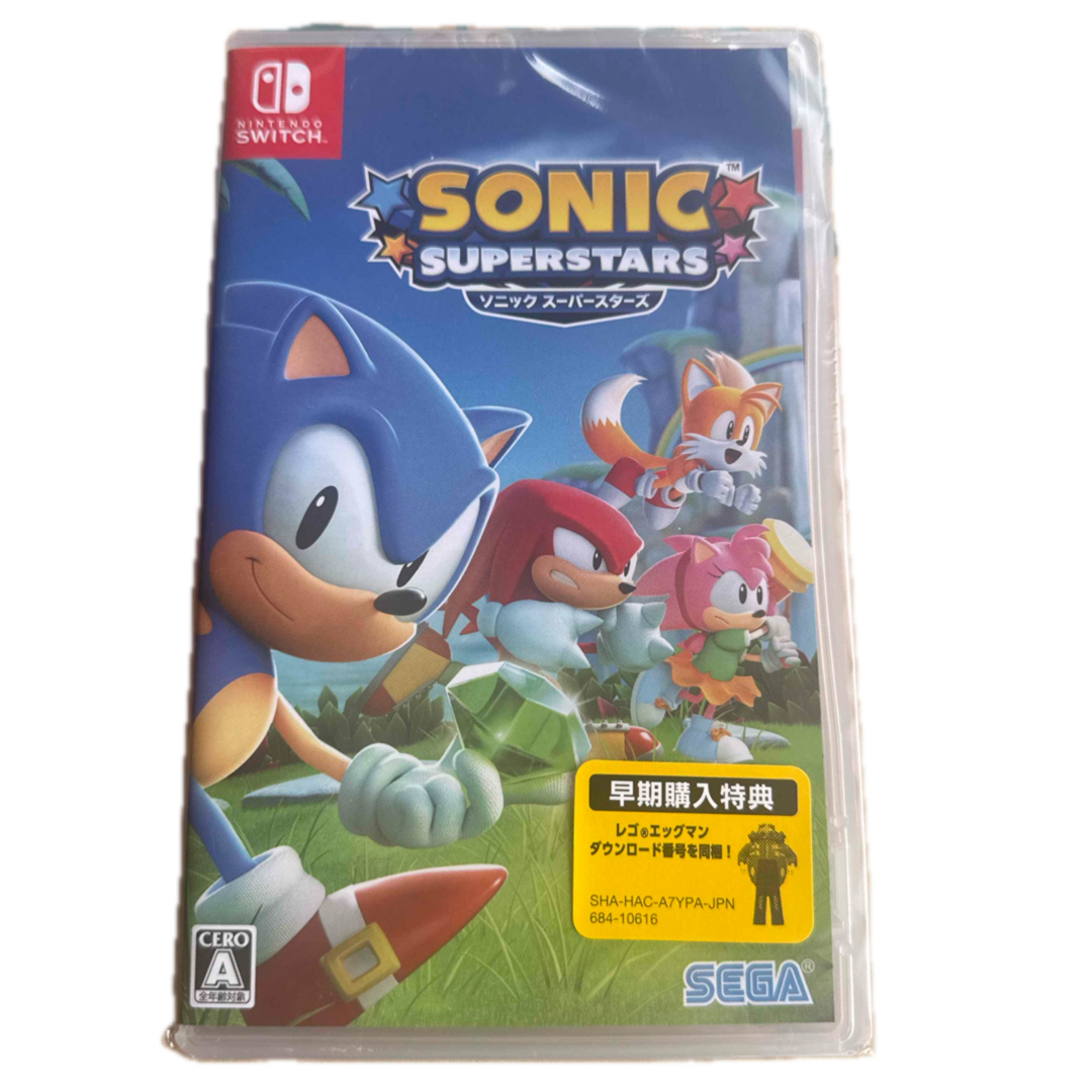 SEGA(セガ)のソニックスーパースターズ Nintendo Switch エンタメ/ホビーのゲームソフト/ゲーム機本体(家庭用ゲームソフト)の商品写真