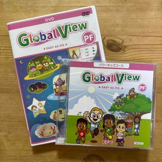 ECC教材　CDとDVD Global View EASY AS PIE(キッズ/ファミリー)
