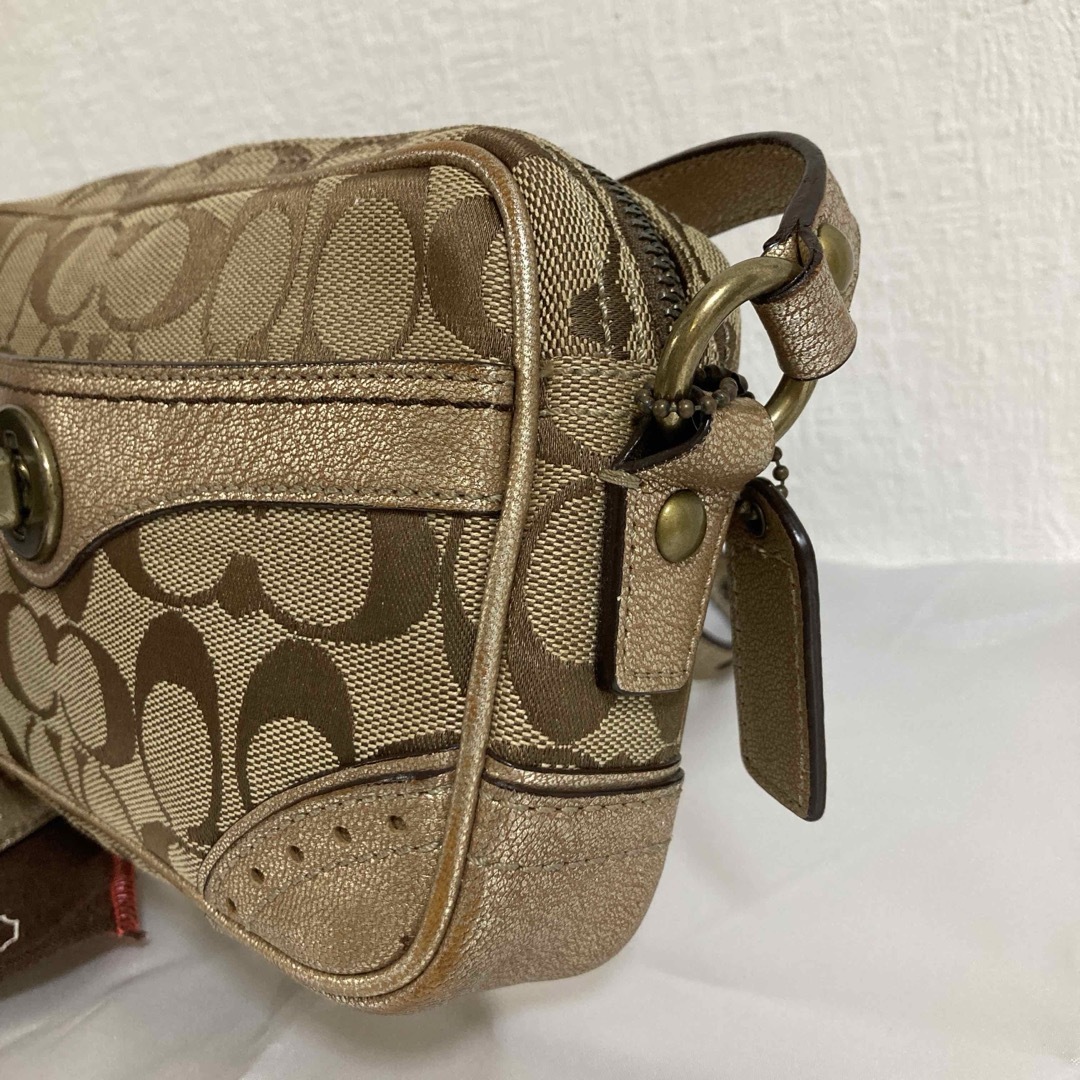 COACH - COACH コーチ ショルダー バッグ シグネチャー フロント COACH - COACH コーチ ショルダー バッグ シグネチャー フロント
