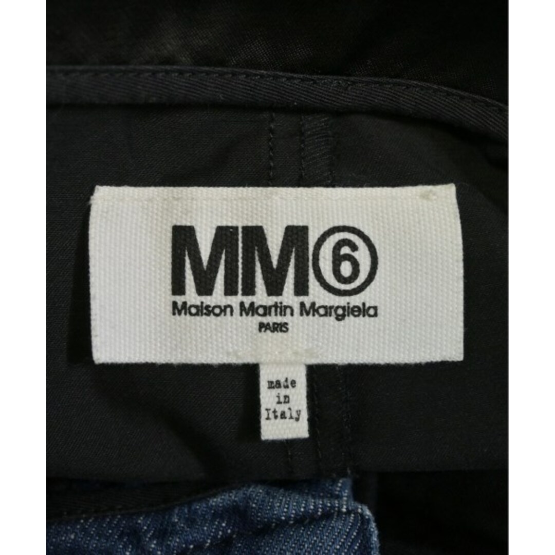 MM6 - MM6 エムエムシックス ミニスカート 40(M位) 青(デニム)x