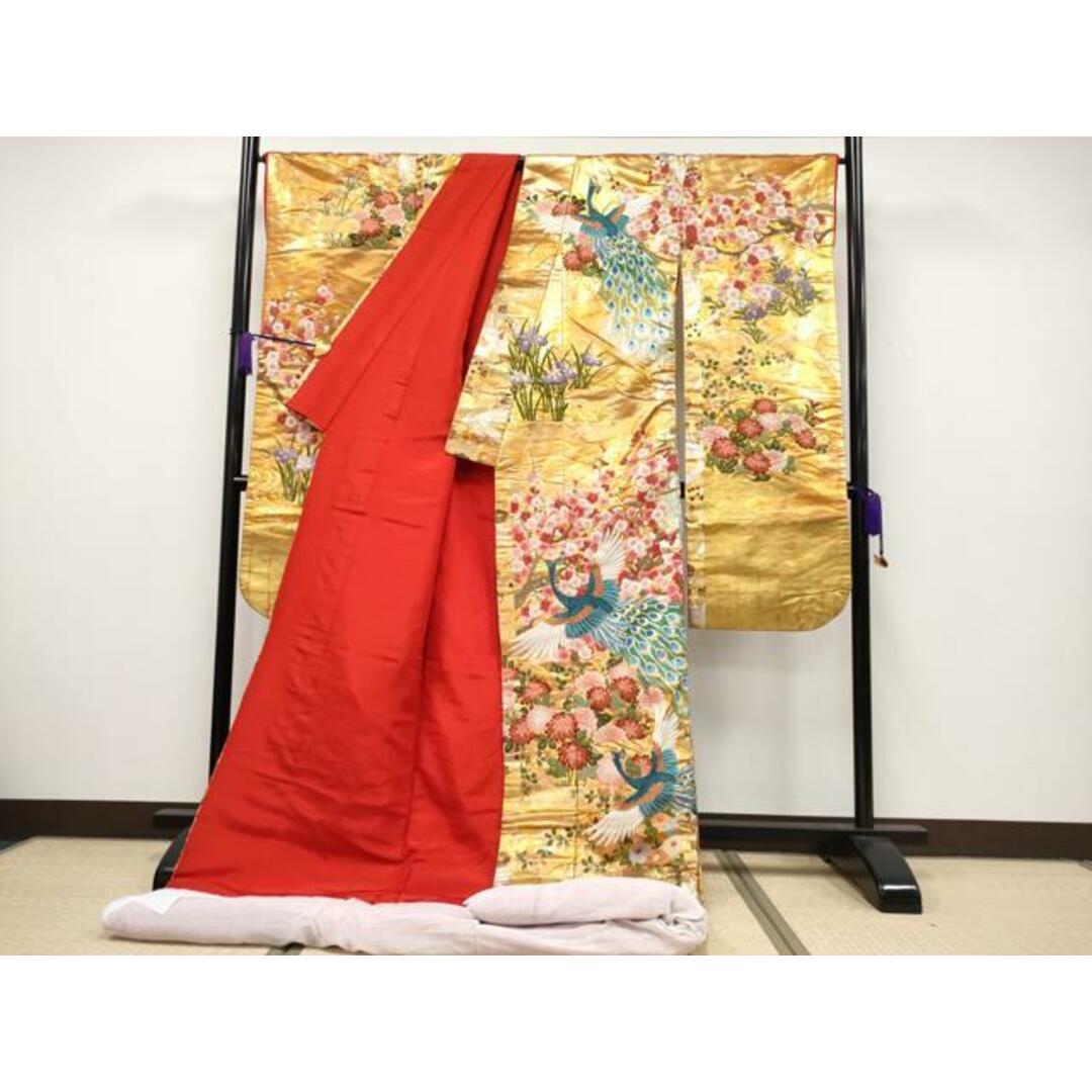 平和屋本店□極上 中国三大刺繍 相良刺繍 駒刺繍 色打掛 和装 平和屋本店□極上 中国三大刺繍 相良刺繍 駒刺繍 色打掛 和装