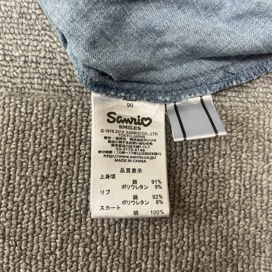 ハローキティ(ハローキティ)のサンリオ　キティ　子供ワンピース キッズ/ベビー/マタニティのキッズ服女の子用(90cm~)(ワンピース)の商品写真