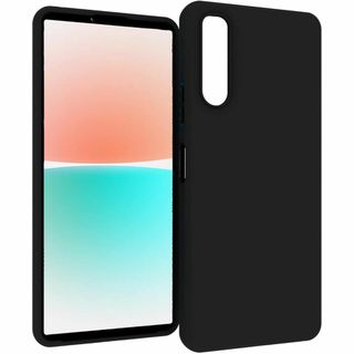 【サイズ:艶消ブラック_色:Xperia 10IV】Xperia 10IV ケー(その他)