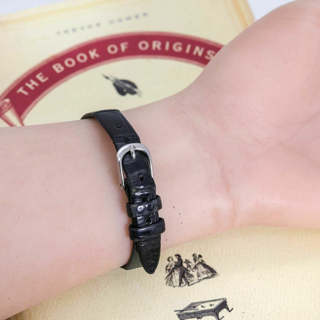 SEIKO - 稼働 SEIKO CREDOR 腕時計 18Kベゼル 新品電池 レザー