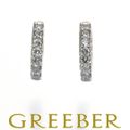 スタージュエリー ピアス ダイヤ ダイヤモンド 0.10ct/0.10ct フープ Pt950