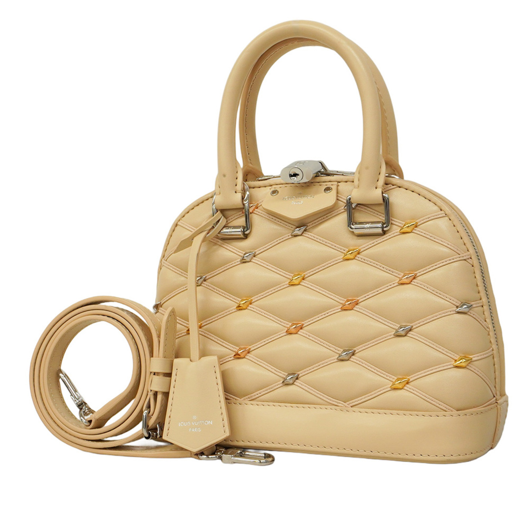 LOUIS VUITTON - 【5ec3803-b】ルイヴィトン ハンドバッグ マルタージュ アルマBB M24153 ベージュ【中古】レディース