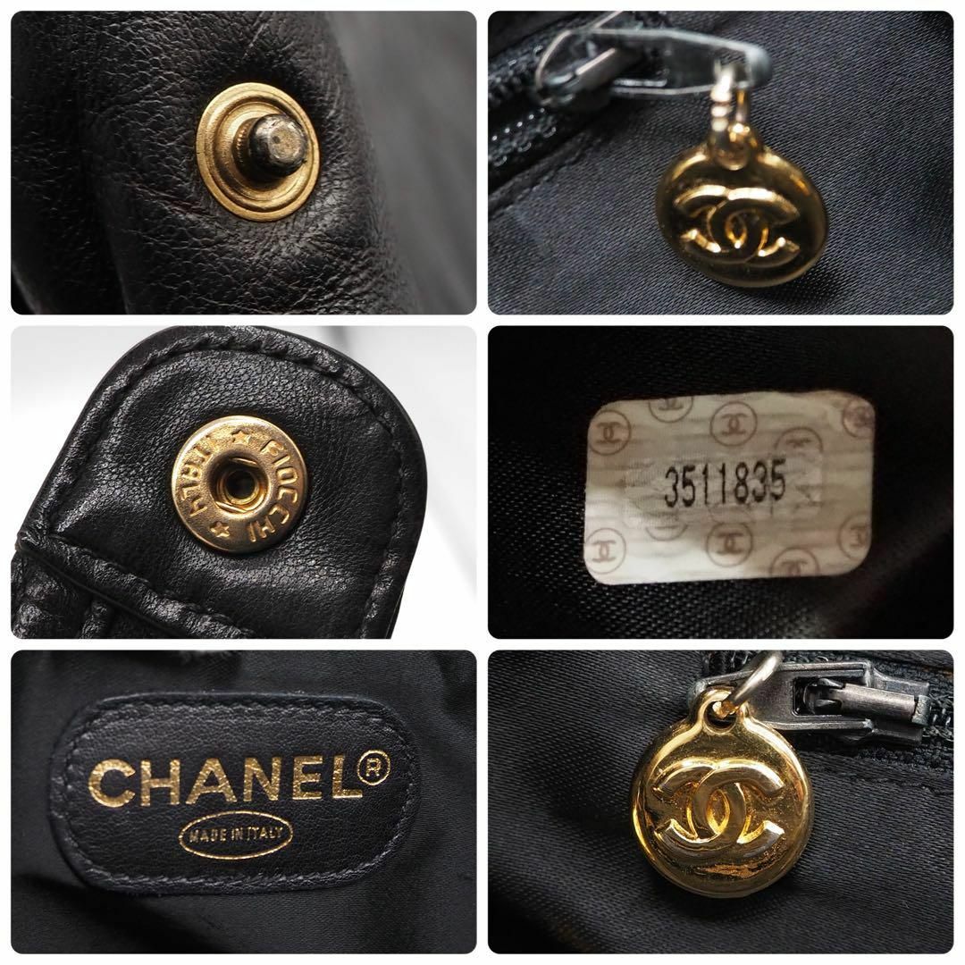 CHANEL - シャネル CHANEL トートバッグ ラムスキン ターン