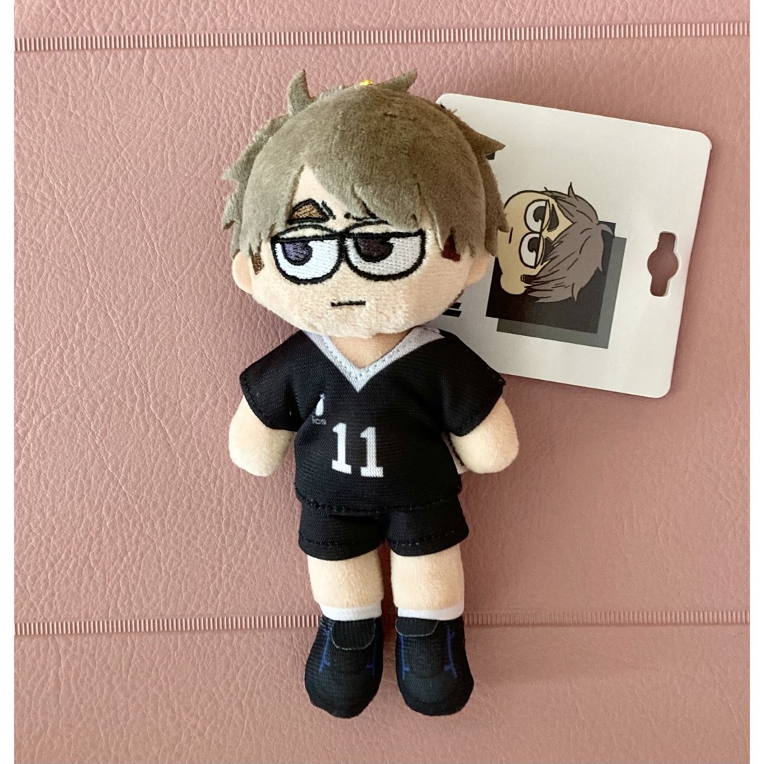 ハイキュー ロフト プラザ ジロリ ぬいぐるみ マスコット 宮治 エンタメ/ホビーのおもちゃ/ぬいぐるみ(ぬいぐるみ)の商品写真
