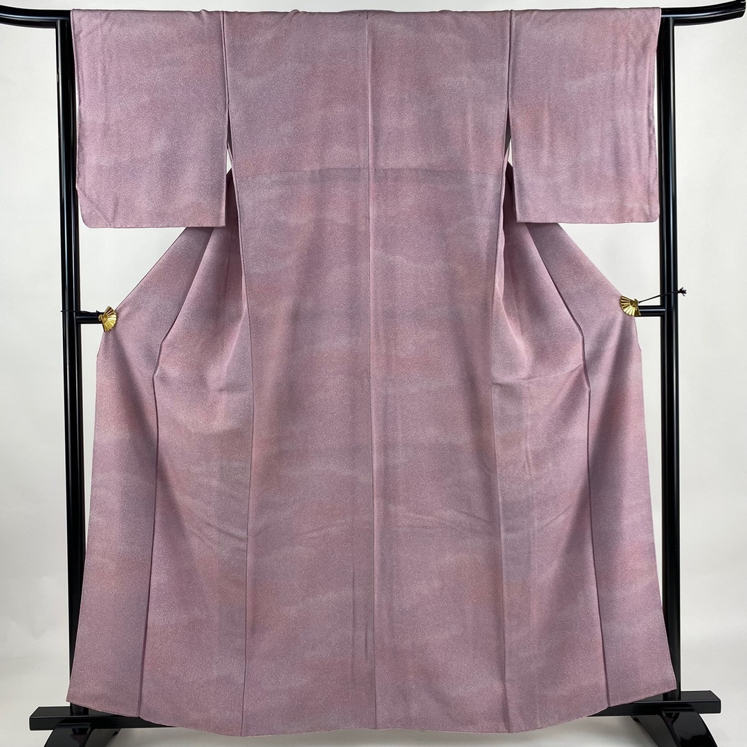 小紋 身丈161cm 裄丈63.5cm 正絹 美品 秀品 【中古】
