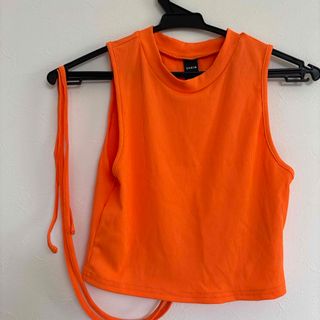 シーイン(SHEIN)のSHEIN タンクトップ オレンジ(タンクトップ)