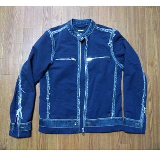 GUCCI - グッチ 22AW 667998 XDBRP ダメージ加工裏地ボアデニム GUCCI - グッチ 22AW 667998 XDBRP ダメージ加工裏地ボアデニム